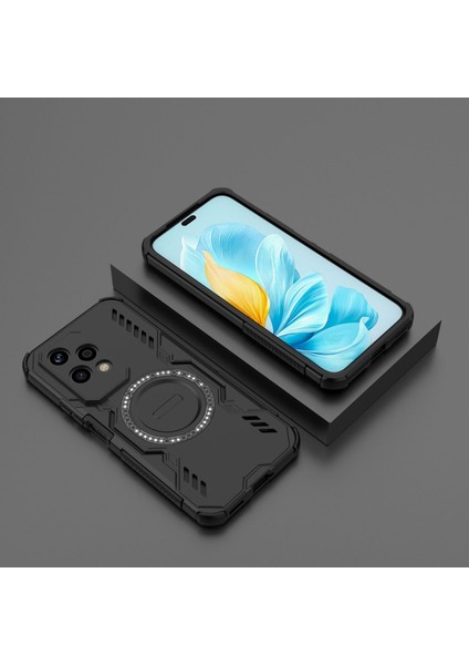 Huawei Honor 200 Lite Manyetik Telefon Kılıfı, Güçlü Manyetik Isı Dağılımı Telefon Kılıfı Kapağı Huawei Honor 200 Lite (Yurt Dışından) modelleri