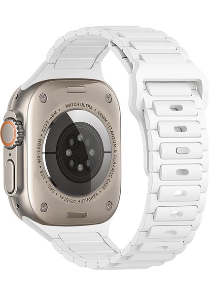 Apple Watch 10 46MM / Ultra 2 / Ultra 49MM Silikon Saat Kayışı (Yurt Dışından)