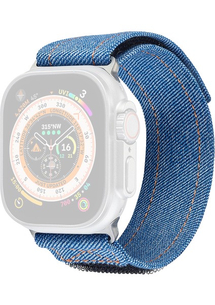 Apple Watch 10 46MM / Ultra 2 / Ultra 49MM Magic Tape Band (Yurt Dışından)