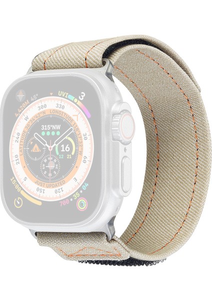 Apple Watch 10 46MM / Ultra 2 / Ultra 49MM Magic Tape Band (Yurt Dışından)