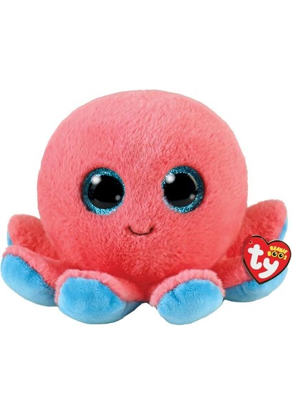Beanie Boos Peluş Pembe Ahtapot Sheldon 15 cm
