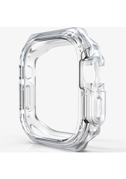 Apple Watch Ultra 49MM / Ultra 2 49MM Saat Çerçevesi Kılıfı Pc+Tpu Saat Kenar Koruyucu (Yurt Dışından) fiyatları