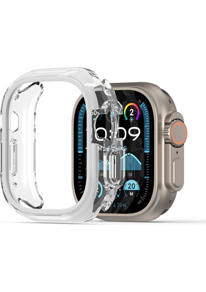 Apple Watch Ultra 2 49MM / Apple Watch Ultra 49MM Pc+Tpu Saat Kılıfı (Yurt Dışından)