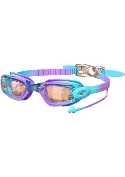 Çocuk Yüzme Gözlükleri Erkek ve Kız Çocukları Için Su Geçirmez Buğu Önleyici Hd Yüzme Gözlükleri (Yurt Dışından)
