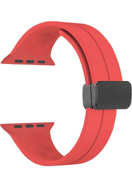 Apple Watch Series 10 46MM / Ultra 2 / Ultra 49MM Silikon Saat Kayışı (Yurt Dışından)