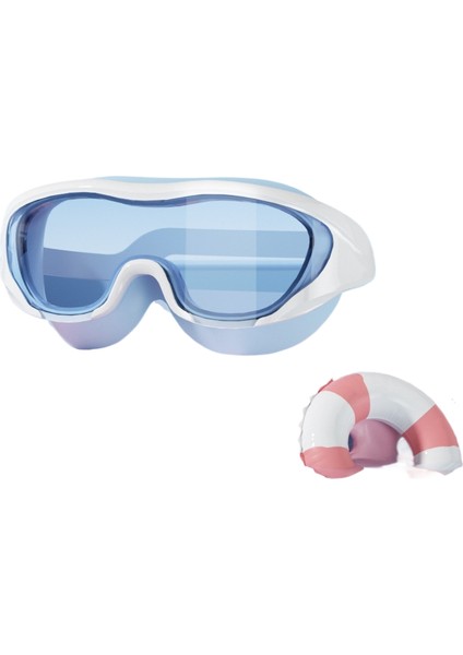 Çocuk Yüzme Gözlükleri Büyük Çerçeve Su Geçirmez Buğu Önleyici Hd Erkek Kız Öğrenciler Göz Koruma Yüzme Gözlükleri (Yurt Dışından)