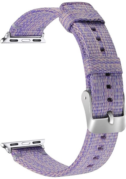 Apple Watch Ultra 2 49MM / Series 9 45MM Nefes Alabilir Dokuma Naylon Saat Kayışı (Yurt Dışından)