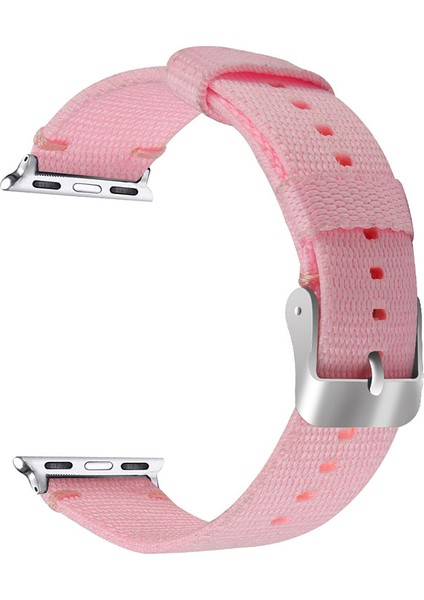 Apple Watch Ultra 2 49MM / Series 9 45MM Nefes Alabilir Dokuma Naylon Saat Kayışı (Yurt Dışından)