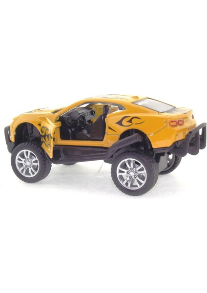 Die Cast Çek Bırak Sarı Arazi Aracı