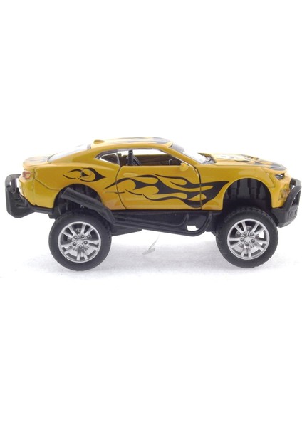 Die Cast Çek Bırak Sarı Arazi Aracı