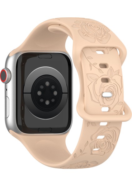 Apple Watch Series 10 46MM / Ultra 2 / Ultra 49MM Silikon Saat Kayışı (Yurt Dışından)