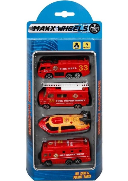 Street Machine 4'lü Mini Araçlar fırsatları