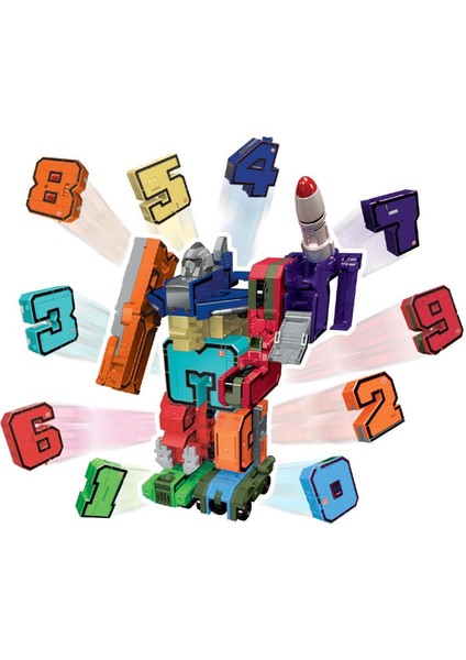 Pocket Morphers Dönüşebilen Numaralar -1 Adet Stokta Olan Gönderilir