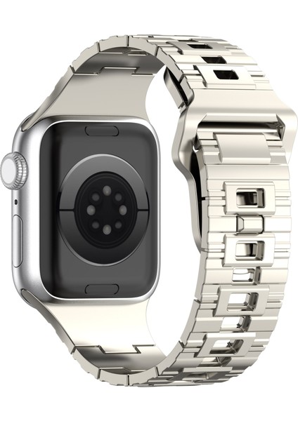 Apple Watch Series 10 46MM / Ultra 2 / Ultra 49MM Galvanik Silikon Saat Kayışı (Yurt Dışından)