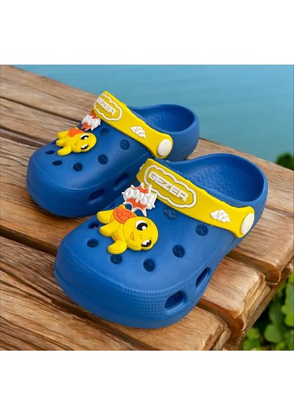 Erkek Çocuk Cros Terlik Sandalet.bahçe Palj Havuz Günlük Erkek Çocuk Terlik.