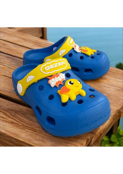 Erkek Çocuk Cros Terlik Sandalet.bahçe Palj Havuz Günlük Erkek Çocuk Terlik.