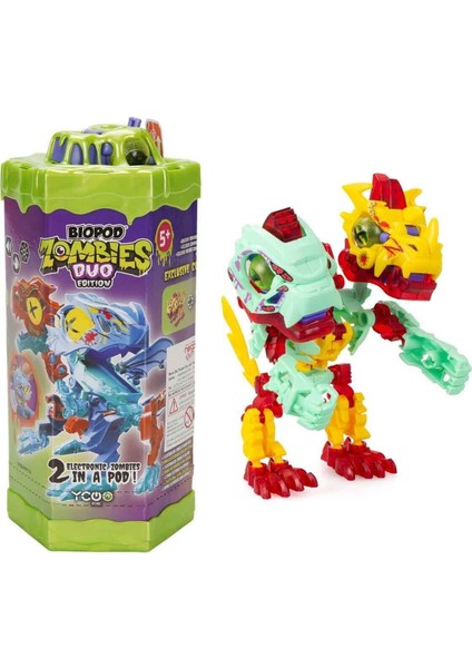 Sıl 88694 Sesli ve Işıklı Biopod Zombies Inmotion Ikili Dinozor Robot