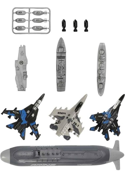 Asker Oyun Set Jet/truck Uçak Gemisi