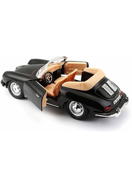 1:24 Porsche 356B Cabriolet 1961 Model Araba