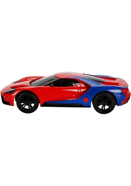 7038 1:16 Marvel Spiderman 2017 Ford Gt USB Şarjlı Uzaktan Kumandalı Araba fırsatları