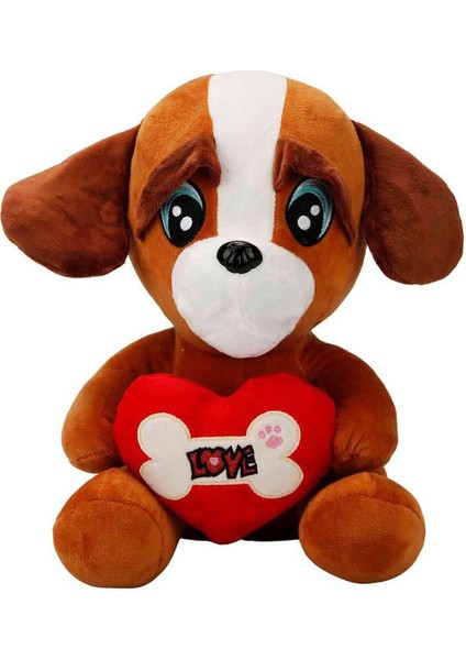 Kalpli Peluş Köpek 30 cm. fiyatları