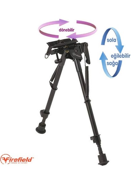 FF34027 Stronghold Bipod 11- 16 - Siyah fiyatları