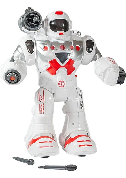 Hareketli Işıklı ve Sesli Ok Atan Oyuncak Robot