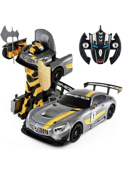 Robota Dönüşen Kumandalı Mersedes Amg Gt3