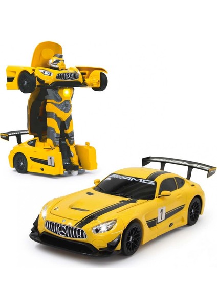 Robota Dönüşen Kumandalı Mersedes Amg Gt3