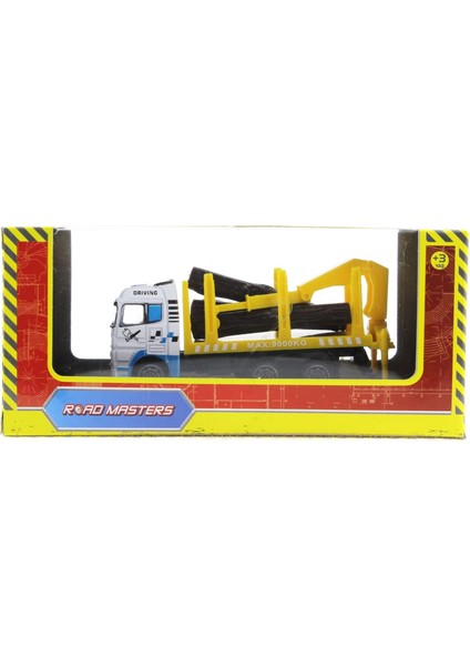 Die Cast Mini Sarı Kütük Kamyonu