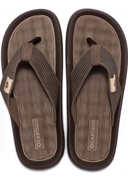 Dunas Erkek Parmak Arası Terlik Kahverengi 39/46 fiyatları