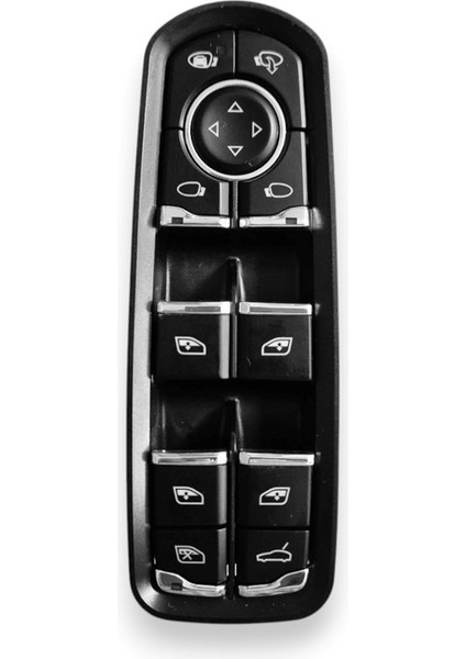 Porsche Panamera 2010-2013 Sol Cam Düğme Seti Şerit Takipli 7PP959858Q modelleri