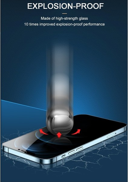 Iphone 14 Hayalet Privacy Yandan Göstermeyen 5d Cam Ekran Koruyucu