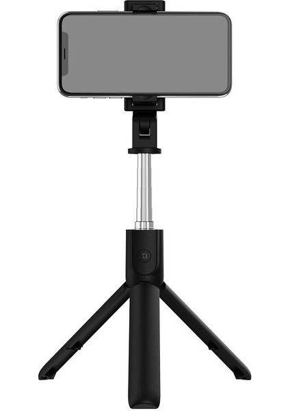 Zore S05 Bluetooth Selfie Özellikli Çok Fonksiyonlu Teleskopik Canlı Yayın Tripod Selfie Çubuğu