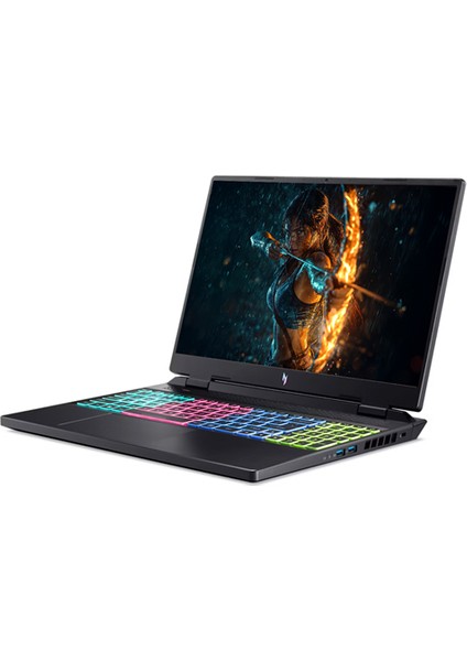 Nitro 16 Intel Core I7 13620H 96GB Ddr5 2tb SSD 6GB/RTX4050/140W 16" Wuxga 165Hz Windows 11 Pro Taşınabilir Bilgisayar AN165178MMH23 + Zettaçanta