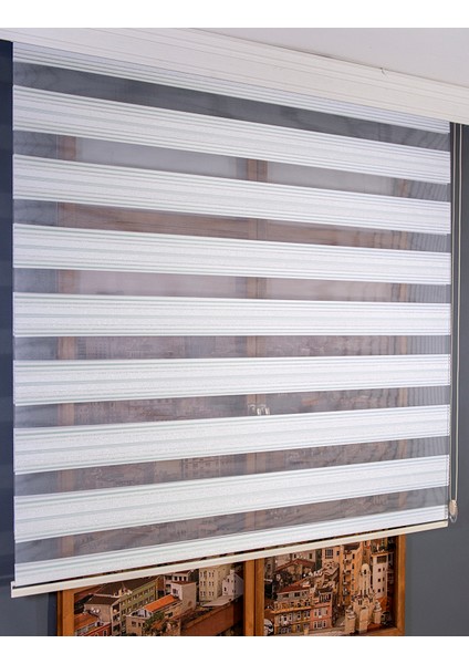 Sim Detaylı Zebra Stor Perde modelleri