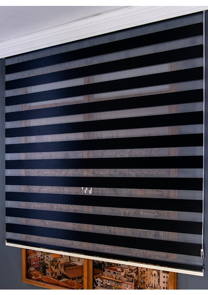Siyah Bambu Zebra Perde fırsatları