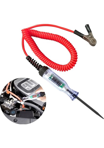 Otomobil Elektrik Kontrol Kalemi LED Göstergeli