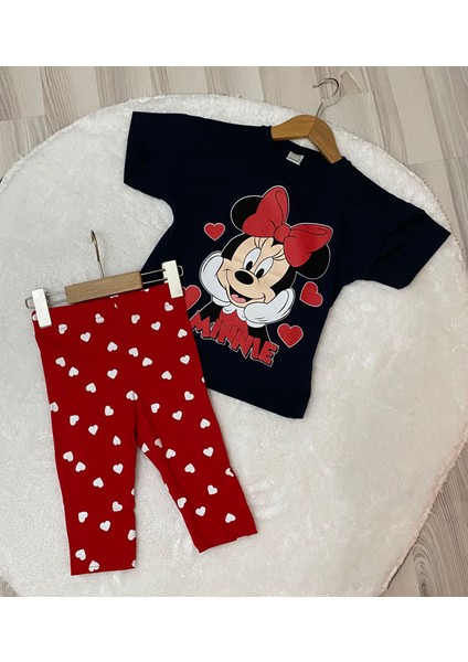 Minnie Mouse Alt Üst Takım Kız Çocuk