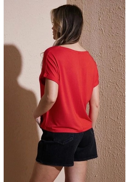 Fashıon Bluz 519K - Coral fırsatları