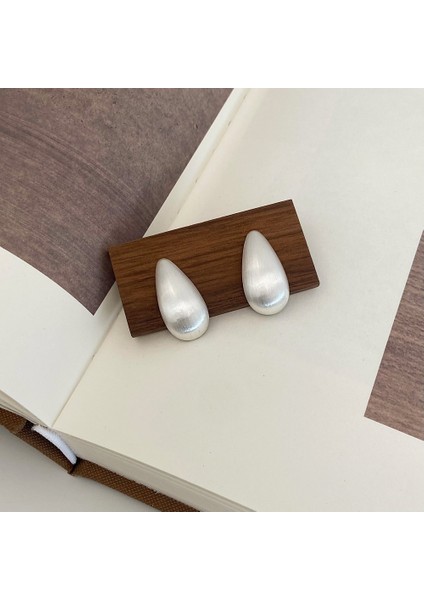 Niş Tasarım Metal Saplama Küpeler Moda Vintage Basit Moda Küpeler (Yurt Dışından)