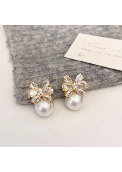 Niş Tasarım Metal Saplama Küpeler Moda Vintage Basit Moda Küpeler (Yurt Dışından)