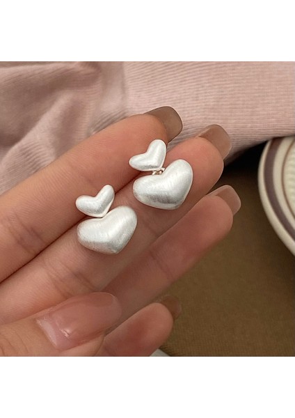 Niş Tasarım Metal Saplama Küpeler Moda Vintage Basit Moda Küpeler (Yurt Dışından)