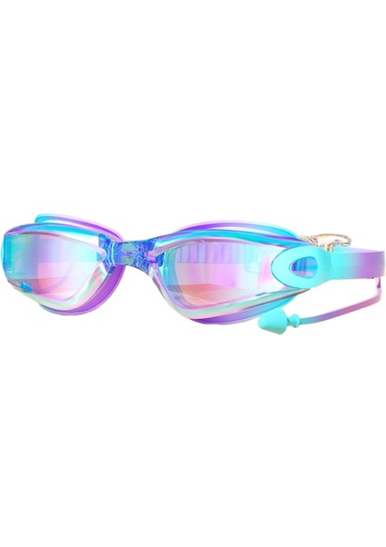 Çocuk Yüzme Gözlükleri Erkek ve Kız Çocukları Için Su Geçirmez Buğu Önleyici Hd Yüzme Gözlükleri (Yurt Dışından)