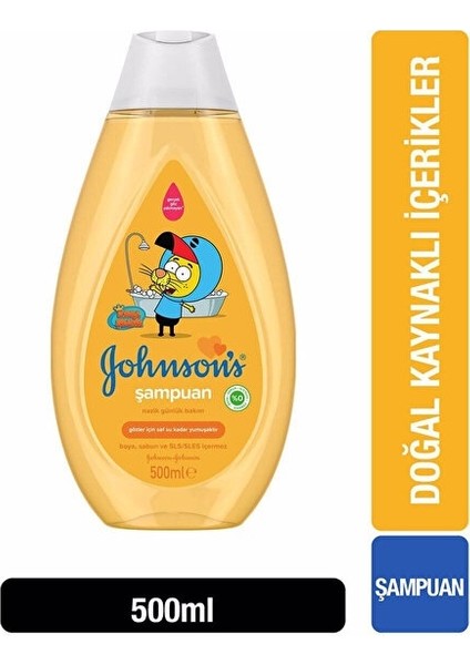 Johnson's Baby Kral Şakir Bebek Şampuanı 500ML