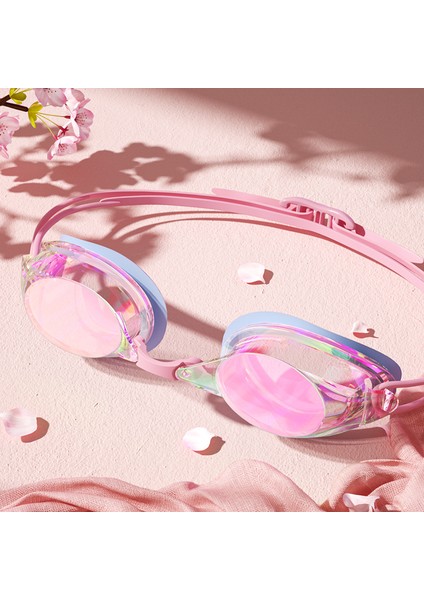 Yüzme Gözlükleri Yetişkin Hd Su Geçirmez Buğu Önleyici Profesyonel Rekabet Dalış Erkekler ve Kadınlar Yüzme Gözlükleri Ekipmanları (Yurt Dışından)