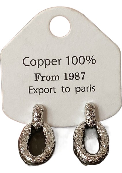 Basit, Çok Yönlü Niş Tasarım Küpeler Modadan Banliyö Küpelerine (Yurt Dışından)