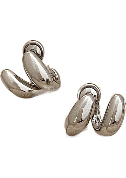 Basit, Çok Yönlü Niş Tasarım Küpeler Modadan Banliyö Küpelerine (Yurt Dışından)