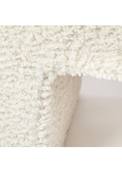 Folk U Puf/bench Peluş Kumaş 40*45 cm / Yükseklik 46 cm fırsatları