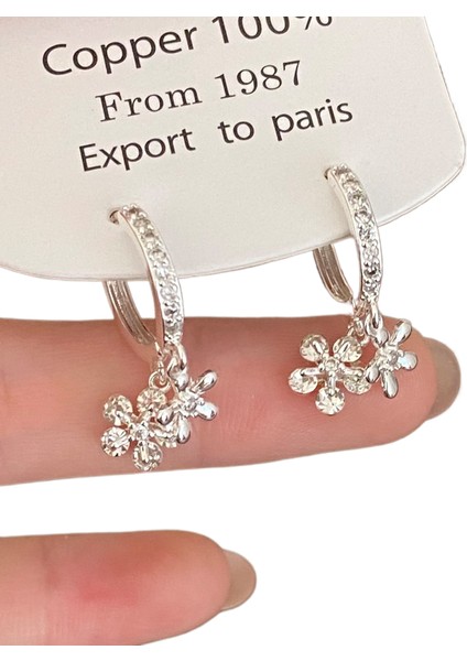 Atılı Kişiselleştirilmiş Çok Yönlü Küpe Takı (Yurt Dışından)